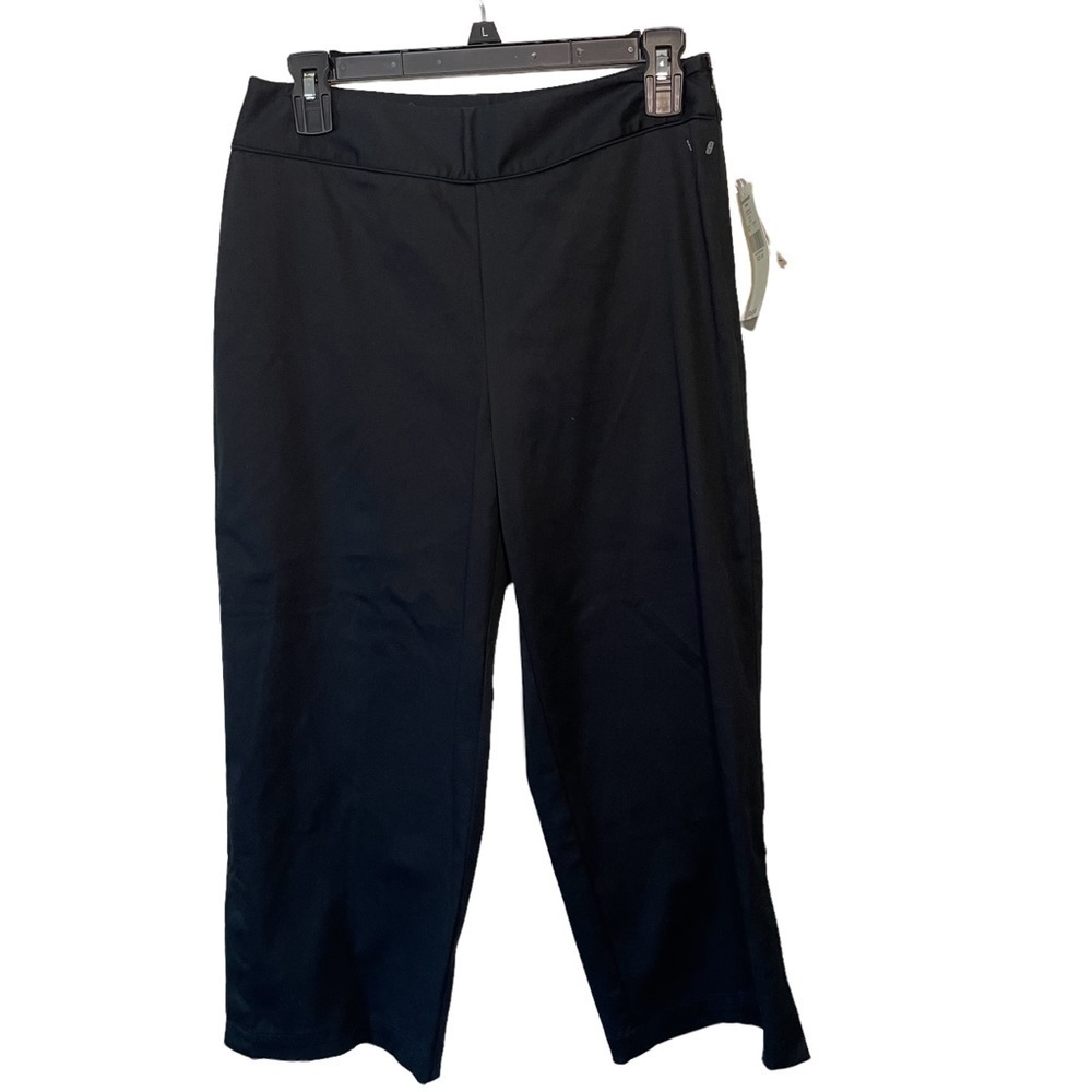 NWT Capri pants size 6P Career Wear Minimalist Capsule Valerie Stevens Black